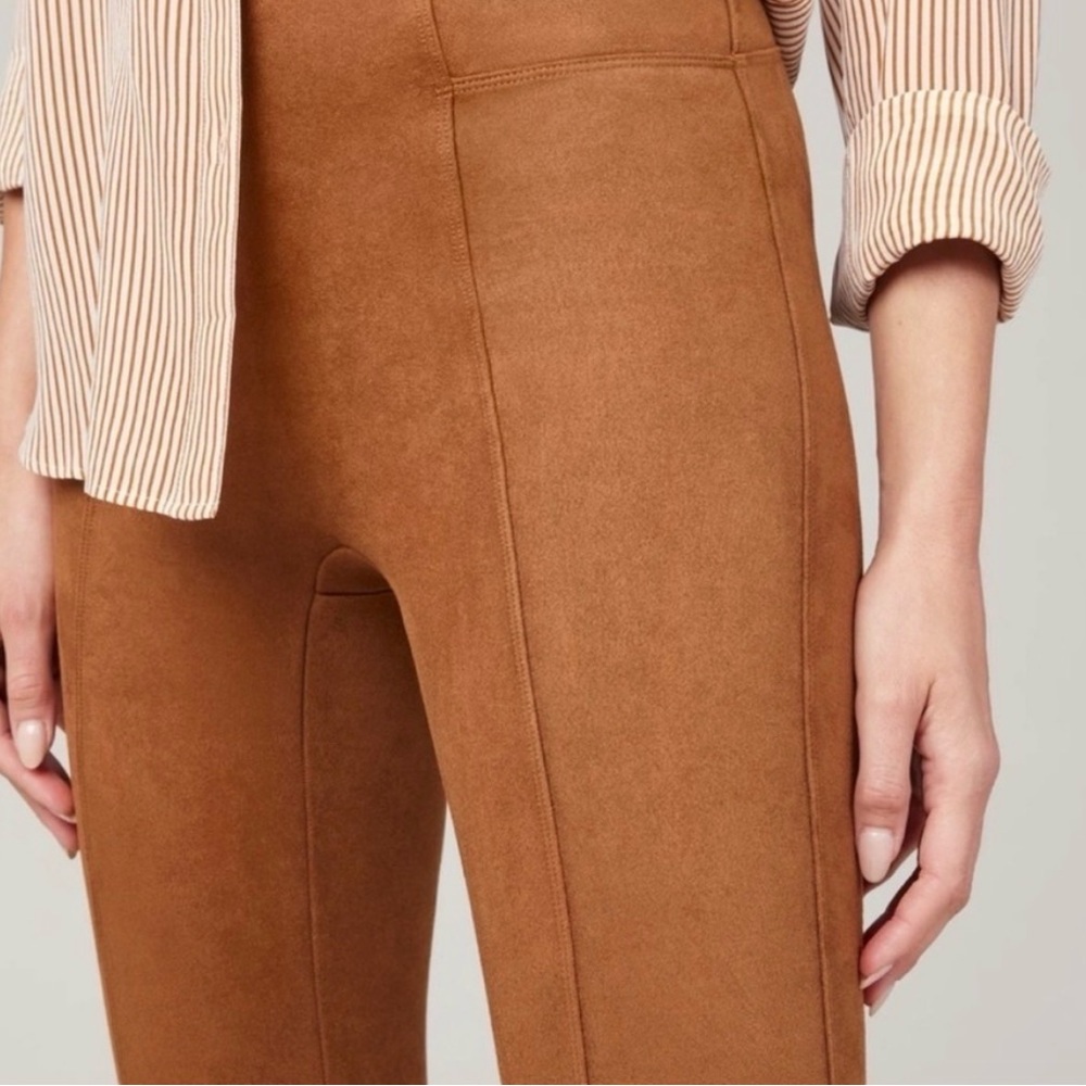 Spanx faux suede leggings